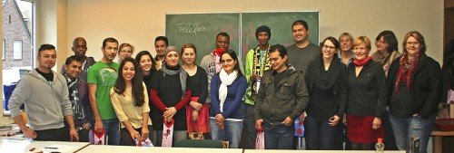 Teilnehmer und Dozenten im HSA9-Kurs
